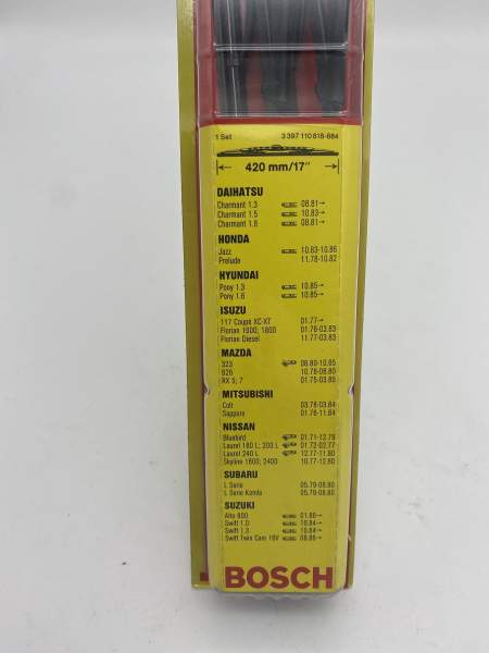 BOSCH 818 Scheibenwischersatz Oldtimer Daihatsu, Honda, Nissan, Suzuki,..
